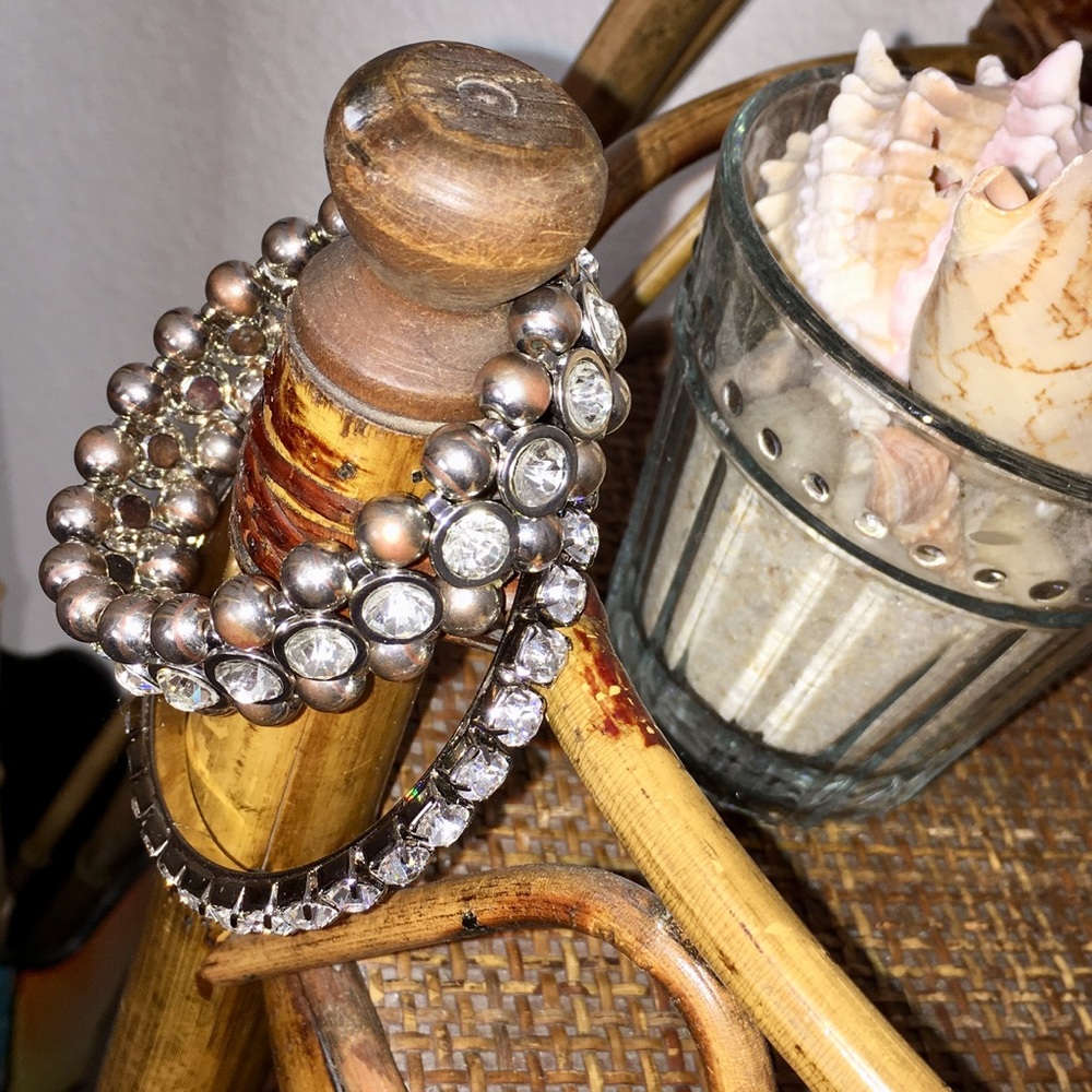 🎀5/$25🎀 NORDSTROM Crystal Rhinestone Bracelets - Picture 2 of 6